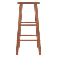 Carrick Bar Stool Teak Finish