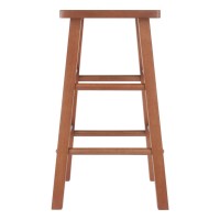 Carrick Counter Stool Teak Finish