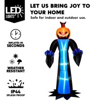 Joiedomi 12 Ft Tall Halloween Inflatables Outdoor Decorations Inflatable Halloween Decor Outdoor Scary Halloween Decorations I