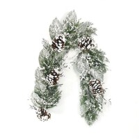 Cedarmagnolia Leaf Garland 48L