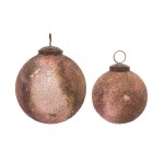 Ball Ornament Set Of 12 3D 4D Glass