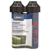 Orbit 55469 Sprinkler Saturn Iii Medium Scope Preinstalled With Nozzle 550 X 11 X 17 Cm Blackgreen