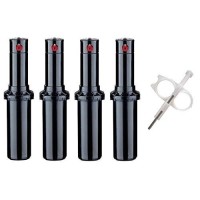 Hunter Pgpadj Rotor Sprinkler Heads 4 Pack Includes Adjustment Tool