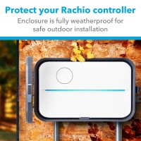 Rachio Smart Sprinkler Controller Weatherproof Outdoor Enclosure Compatible With Rachio 3 Smart Controllers Also 2Nd And 3Rd G