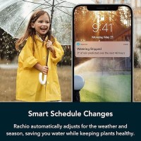 Rachio 3 8 Zone Smart Sprinkler Controller Simple Automated Scheduling Local Weather Intelligence Save Water W Rain Freez