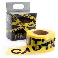 Caution Police Or Biohazard High Visibility Tape 1000 Ft Halloween Decoration Tape For Haunted Houses Yard D Cor Parties