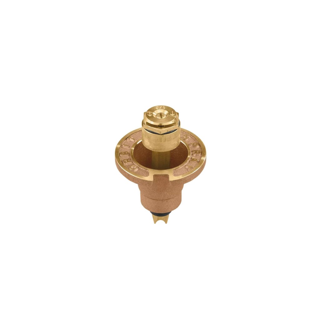 3Pack Orbit 54071 Brass Popup Flush Head Sprinkler With Half Pattern Spray Nozzle Brass Popup Sprinklers For Half Pattern S