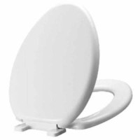 Miseno Universal Slow Close Elongated Toilet Seat And Lid - Bright White