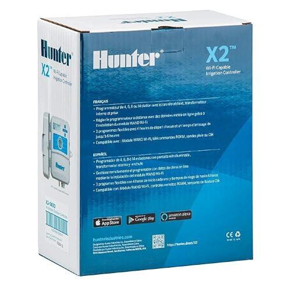 Hunter Industries Hydrawise X2 8Station Outdoor Irrigation Controller