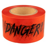 Caution Police Or Biohazard High Visibility Tape 1000 Ft Halloween Decoration Tape For Haunted Houses Yard D Cor Parties