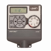 Orbit 28964 Easy Dial 4Station Indoor Sprinkler Controller Gray