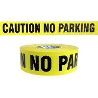 Ateret Caution No Parking Tape 3 Inch X 1000 Feet Hazard Safety Tape Construction Tape For Dangerhazardous Area Ideal Use Fo