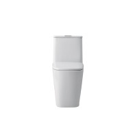 Winslet One-Piece Floor Square Toilet 27X14X31 In White