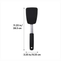 Oxo Good Grips Small Silicone Flexible Turner Black