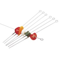 Norpro 14Inch Stainless Steel Skewers Set Of 6 Silver