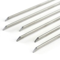 Norpro 14Inch Stainless Steel Skewers Set Of 6 Silver