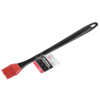 Chef Craft Select Silicone Basting Brush 135 Inches In Length Redblack