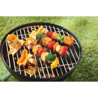 Hic Kitchen Bamboo Bbq Kabob Grill Skewers 12Inch Long Set Of 100 Ecofriendly Foodsafe Ideal For Grilling Roasting A