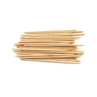 Bamboomn 5Mm Semipoint Candy Apple Bamboo Skewers 55 14Cm 100 Pieces