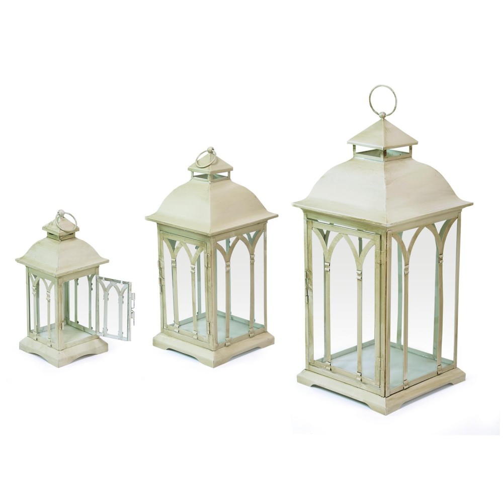 Metal Lantern Set Of 3