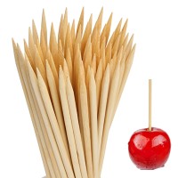 Perfect Stix Wrs55Sp100 Wooden Candy Apple Skewer Stick 512 X 316 Semi Pointed Pack Of 100