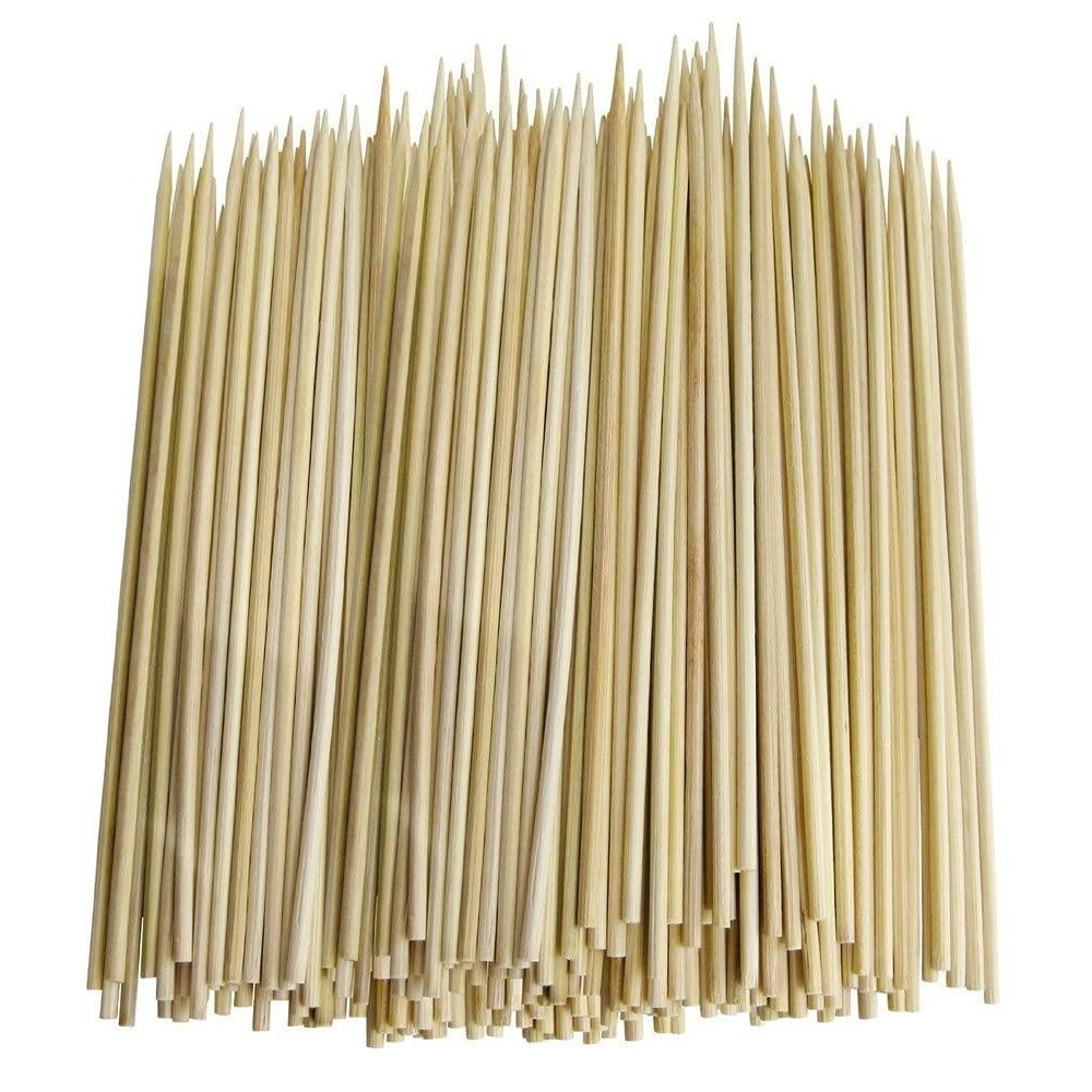 Japanbargain 3774 Bbq Bamboo Skewers For Grilling Shish Kabob Grill Fruit Corn Chocolate Fountain Cocktail Picks Long Toothpick