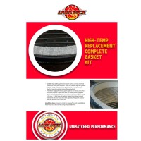 Nomex Hightemp Replacement Complete Gasket Kit For Lg Xl Big Green Egg Ceramic Lid Top