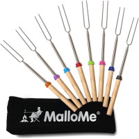 Mallome Smores Sticks Marshmallow Sticks For Fire Pit Long Smores Kit For Fire Pit Marshmallow Roasting Sticks Smore Hot Do