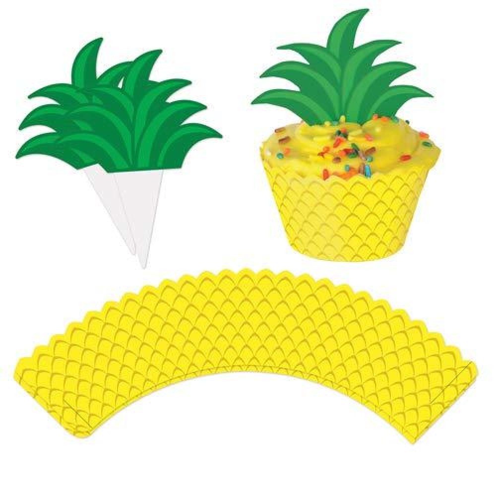 Pineapple Cupcake Wrappers