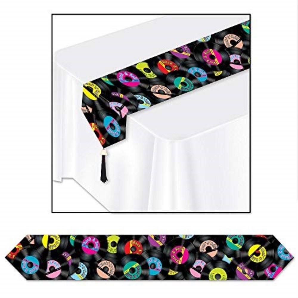 Printed Rock Roll Table Runner Pack Of 12