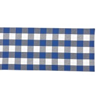 Dii Navyoff White Reversible Ginghambuffalo Check Table Runner 14X108