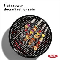 Oxo Good Grips Grilling Tools Stainless Steel Grilling Skewers Set Of 6