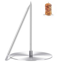 Al Pastor Skewer For Grill Trompo Para Tacos Al Pastor Vertical Skewer For Shawarma Kebabs Stainless Steel With 2 Size Skew