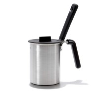 Oxo Good Grips Grilling Tools Basting Pot And Brush Black