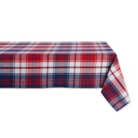Dii Americana Plaid Tablecloth