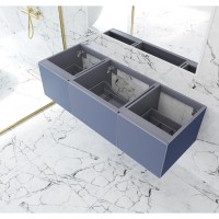 Vitri 60 - Nautical Blue Single Sink Cabinet