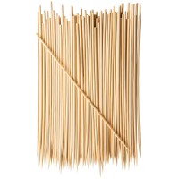 Comfy Package 12 Inch Bamboo Wooden Skewers For Shish Kabob Grilling Fruits Appetizers And Cocktails 100 Count