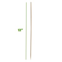 Comfy Package 12 Inch Bamboo Wooden Skewers For Shish Kabob Grilling Fruits Appetizers And Cocktails 100 Count