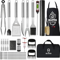 Mujuze Grill Accessories For Outdoor Grill Bbq Grilling Accessories 31Pc Grill Set Gifts For Men Dad Grill Kit Utensils Set St