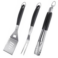 Haushof Large Grill Accessories Heavy Duty Bbq Set Gifts For Menwomen Premium Stainless Steel Spatula Fork Tongs 16516