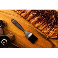 Grillhogs Silicone Sauce Basting Brush Premium Soft Touch Handles Pastry And Oil Brush Barbecue Grilling Dishwasher Safe