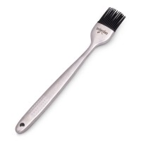 Grillhogs Silicone Sauce Basting Brush 12 Long Handle Bbq Basting Brush Premium Stainless Steel Handle Pastry Barbecue Gr