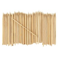 100 Count 6 Inch Bamboo Wooden Skewers For Kabob Grilling Fruits Appetizers And Cocktails