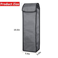 Yujhon Grill Utensil Accessory Storage Bag Grey Waterproof Bbq Tool Storage Bags Grill Tools Foldable Barbecue Appliance Bracket