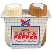 Dixie Crystals Salt Pepper Shakers Set Salt Pepper 2Pack