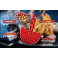 Lavalock Smoknscrape Grill And Smoker Scraper Residue Remover Cleaning Tool For Weber Kettle Weber Smokey Mountain Uds Wsm