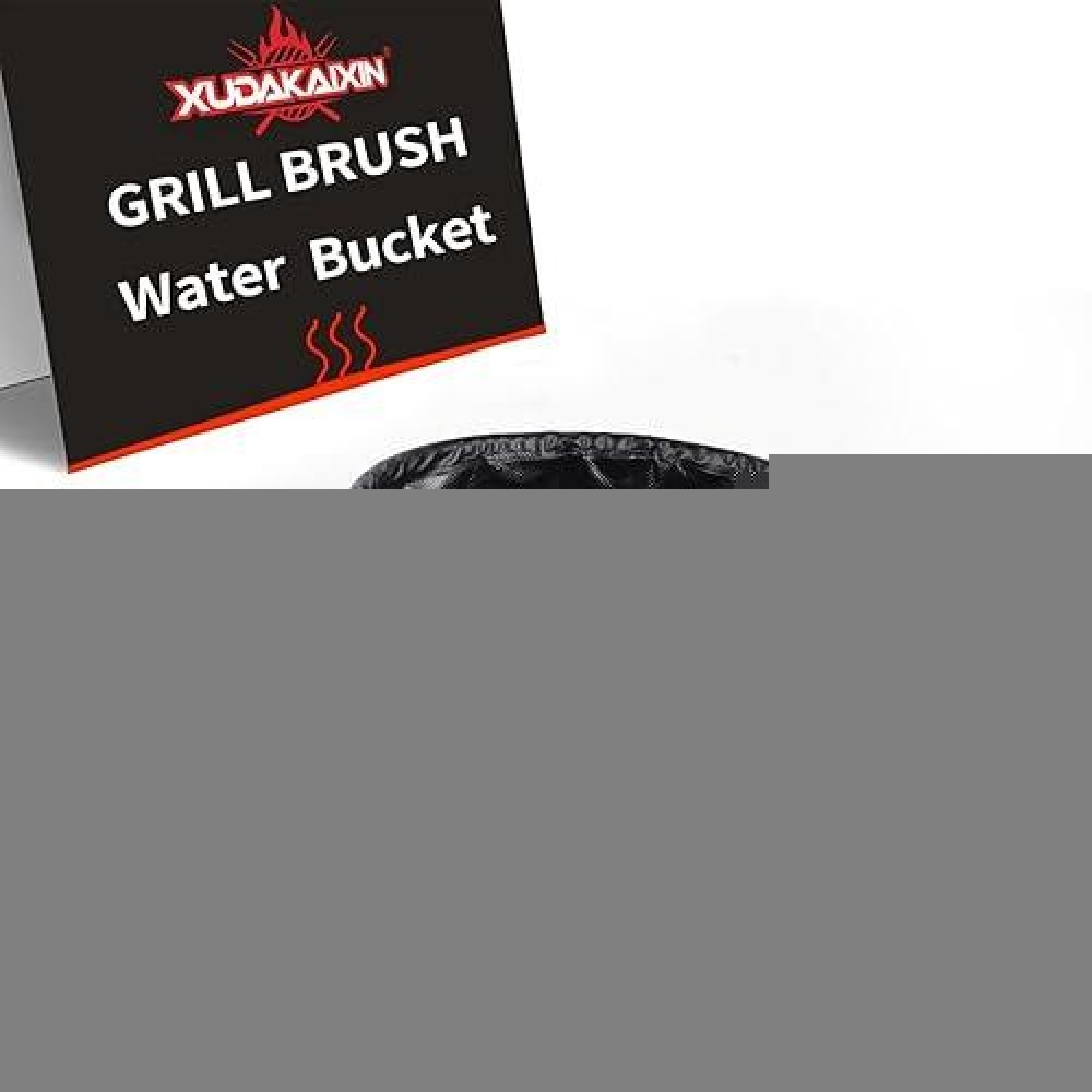 Xudakaixin Grill Brush Collapsible Water Bucket Perfect Partner For Steam Grill Brush Only Water Bucket No Grill Brush