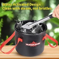 Xudakaixin Grill Brush Collapsible Water Bucket Perfect Partner For Steam Grill Brush Only Water Bucket No Grill Brush