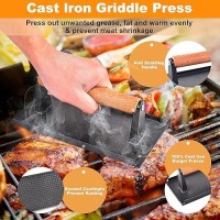 24Pcs Griddle Accessories Kit  Flat Top Grill Accessories Set For Blackstone  Grilling Accessories With Enlarged Spatula Kit  Scraper  Basting Cover  For Camp Chef Outdoor Bbq