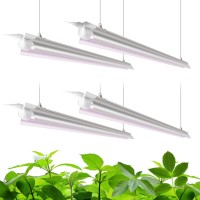 Barrina Led Grow Light 4Ft 168W4 X 42W 1000W Equivalent Full Spectrum Vshape With Reflector Combo Grow Lights For Indoor